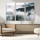 Foggy Forest Landscape Wall Art Canvas Print – Misty by MyGreatCanvas | Canvas Wall Art Prints | Photo Prints & Wall Decor