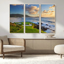 Pebble Beach Golf Links Wall Art Canvas Print – Iconic by MyGreatCanvas | Canvas Wall Art Prints | Photo Prints & Wall Decor
