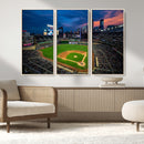 Target Field Wall Art Canvas Print – Baseball Stadium Scene, by MyGreatCanvas | Canvas Wall Art Prints | Photo Prints & Wall Decor