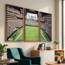 Chicago Bears Soldiers Field Wall Art Canvas Print – Framed