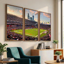 Chicago Bears Soldiers Field Wall Art Canvas Print – Framed