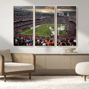 Chicago Bears Soldiers Field Wall Art Canvas Print – Framed by MyGreatCanvas | Canvas Wall Art Prints | Photo Prints & Wall Decor