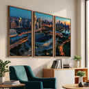 Chicago Bears Soldiers Field Wall Art Canvas Print – Framed