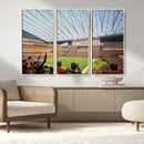 Cleveland Browns Stadium Wall Art Canvas Print – Framed NFL