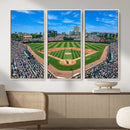 Wrigley Field Baseball Stadium Canvas Wall Art – Packed by MyGreatCanvas | Canvas Wall Art Prints | Photo Prints & Wall Decor