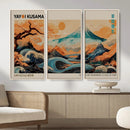 Yayoi Kusama Inspired Japanese Landscape Wall Art Canvas by MyGreatCanvas | Canvas Wall Art Prints | Photo Prints & Wall Decor