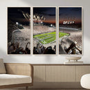 Epic Night Football Stadium Wall Art Canvas Print, Fireworks by MyGreatCanvas | Canvas Wall Art Prints | Photo Prints & Wall Decor