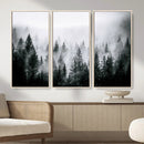 Foggy Pine Forest Canvas Wall Art by MyGreatCanvas | Canvas Wall Art Prints | Photo Prints & Wall Decor