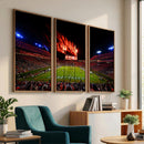 Jordan-Hare Football Stadium Wall Art Canvas Print, Football