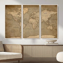 World Map Canvas Print – Framed Travel Map Wall Art for by MyGreatCanvas | Canvas Wall Art Prints | Photo Prints & Wall Decor