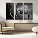 Elephant Family Wall Art Canvas, Framed Elephant Family by MyGreatCanvas | Canvas Wall Art Prints | Photo Prints & Wall Decor