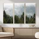 Misty Mountain Forest Wall Art Canvas Print by MyGreatCanvas | Canvas Wall Art Prints | Photo Prints & Wall Decor