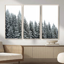 Misty Mountain Forest Canvas Print, Foggy Pine Trees Nature by MyGreatCanvas | Canvas Wall Art Prints | Photo Prints & Wall Decor