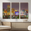 Baltimore Skyline Wall Art Canvas Print, Baltimore Downtown by MyGreatCanvas | Canvas Wall Art Prints | Photo Prints & Wall Decor