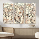 Farmhouse Texas Longhorn Wall Art Canvas Print - Abstract by MyGreatCanvas | Canvas Wall Art Prints | Photo Prints & Wall Decor