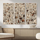 Abstract Longhorn Wall Art Canvas Print - Farm Animal by MyGreatCanvas | Canvas Wall Art Prints | Photo Prints & Wall Decor