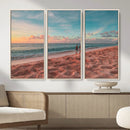 Pastel Beach Wall Art Canvas Print – Soft Coastal by MyGreatCanvas | Canvas Wall Art Prints | Photo Prints & Wall Decor