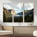 Yosemite Valley Mountain Wall Art Canvas Print, Granite by MyGreatCanvas | Canvas Wall Art Prints | Photo Prints & Wall Decor