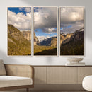 Yosemite Valley River Landscape Wall Art Canvas Print, by MyGreatCanvas | Canvas Wall Art Prints | Photo Prints & Wall Decor