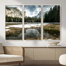 Yosemite Valley Mountain Wall Art Canvas Print, Granite by MyGreatCanvas | Canvas Wall Art Prints | Photo Prints & Wall Decor