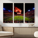 Auburn Stadium Wall Art Canvas Print, College Football Night by MyGreatCanvas | Canvas Wall Art Prints | Photo Prints & Wall Decor