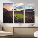 Auburn Stadium Sunset Wall Art Canvas Print, Jordan Hare by MyGreatCanvas | Canvas Wall Art Prints | Photo Prints & Wall Decor