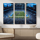 Detroit Lions Stadium Wall Art Canvas Print, Football Field by MyGreatCanvas | Canvas Wall Art Prints | Photo Prints & Wall Decor