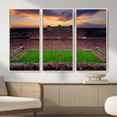 Oklahoma Sooners Stadium Wall Art Canvas Print, College by MyGreatCanvas | Canvas Wall Art Prints | Photo Prints & Wall Decor