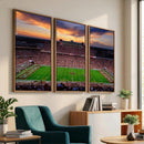 Oklahoma Sooners Stadium Wall Art Canvas Print, College
