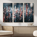 Winter Heather Wall Art Canvas Print, Frosted Floral Nature by MyGreatCanvas | Canvas Wall Art Prints | Photo Prints & Wall Decor