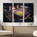 Oklahoma Memorial Stadium - Gaylord Memorial Stadium Wall by MyGreatCanvas | Canvas Wall Art Prints | Photo Prints & Wall Decor