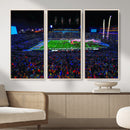 Ole Miss Rebels Vaught Hemingway Stadium Wall Art Canvas by MyGreatCanvas | Canvas Wall Art Prints | Photo Prints & Wall Decor