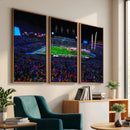 Ole Miss Rebels Vaught Hemingway Stadium Wall Art Canvas