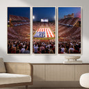 Oklahoma Memorial Stadium Wall Art Canvas Print – Oklahoma