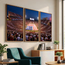 Oklahoma Memorial Stadium Wall Art Canvas Print – Oklahoma
