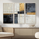 Gold Abstract Wall Art Canvas Print, Modern Luxury Geometric by MyGreatCanvas | Canvas Wall Art Prints | Photo Prints & Wall Decor