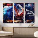 Red Wine Splash Abstract Wall Art Canvas Print, Modern Wine by MyGreatCanvas | Canvas Wall Art Prints | Photo Prints & Wall Decor