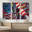 USA Statue of Liberty Graffiti Street Art Wall Art Canvas by MyGreatCanvas | Canvas Wall Art Prints | Photo Prints & Wall Decor