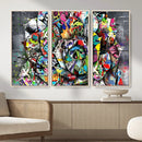 Abstract Graffiti Collage Street Art Wall Art Canvas Print by MyGreatCanvas | Canvas Wall Art Prints | Photo Prints & Wall Decor