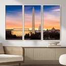 Washington DC Skyline Wall Art Canvas Print – Lincoln by MyGreatCanvas | Canvas Wall Art Prints | Photo Prints & Wall Decor