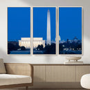 Washington DC Skyline Wall Art Canvas Print – Lincoln by MyGreatCanvas | Canvas Wall Art Prints | Photo Prints & Wall Decor