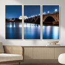 Washington DC Wall Art Canvas Print – Lincoln Memorial Night by MyGreatCanvas | Canvas Wall Art Prints | Photo Prints & Wall Decor