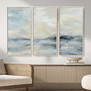 Abstract Coastal Landscape Wall Art Canvas Print – Soft Blue by MyGreatCanvas | Canvas Wall Art Prints | Photo Prints & Wall Decor