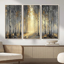 Abstract Birch Forest Wall Art Canvas Print – Modern Neutral by MyGreatCanvas | Canvas Wall Art Prints | Photo Prints & Wall Decor