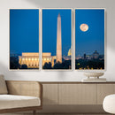 Washington DC Skyline Wall Art Canvas Print – Lincoln by MyGreatCanvas | Canvas Wall Art Prints | Photo Prints & Wall Decor