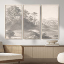 Van Poelenburch Landscape Canvas Wall Art — Dutch Golden Age by MyGreatCanvas | Canvas Wall Art Prints | Photo Prints & Wall Decor