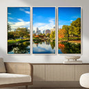 Charlotte Skyline Canvas Wall Art Print – North Carolina Cityscape Photography Print by MyGreatCanvas | Canvas Wall Art Prints | Photo Prints & Wall Decor