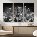 Charlotte Skyline Canvas Wall Art Print – North Carolina Cityscape Photography Print by MyGreatCanvas | Canvas Wall Art Prints | Photo Prints & Wall Decor