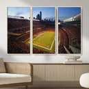 Chicago Bears Soldier Field Canvas Wall Art, NFL Stadium Panorama Print, Football Arena Photography for Sports Fans by MyGreatCanvas | Canvas Wall Art Prints | Photo Prints & Wall Decor