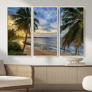 Mar Chiquita Beach Puerto Rico Canvas Wall Art, Manati Caribbean Coastal Photography Print, Tropical Ocean Sunset Decor by MyGreatCanvas | Canvas Wall Art Prints | Photo Prints & Wall Decor